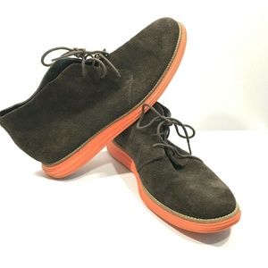 Cole Haan LunarGrand Chukka Boots Size 11.5 Suede
